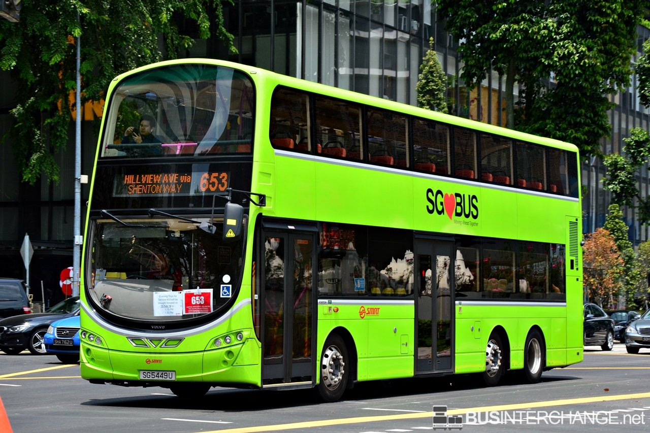 Volvo B9TL (SG5449U - 653)
